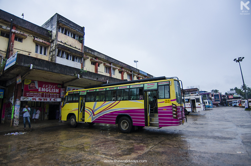 Thottathil Transport at Chalakudy Bus Stand Which will head to Valparai via Malakkappara