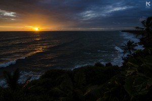 Sunset at Varkala, Kollam