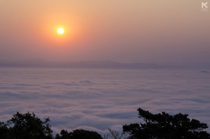 Sunrise at Kundadri Hills, Agumbe