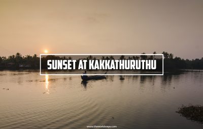 Sunset At Kakkathuruthu